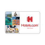 HOTELS.COM<sup>&reg;</sup> $25 Gift Card
